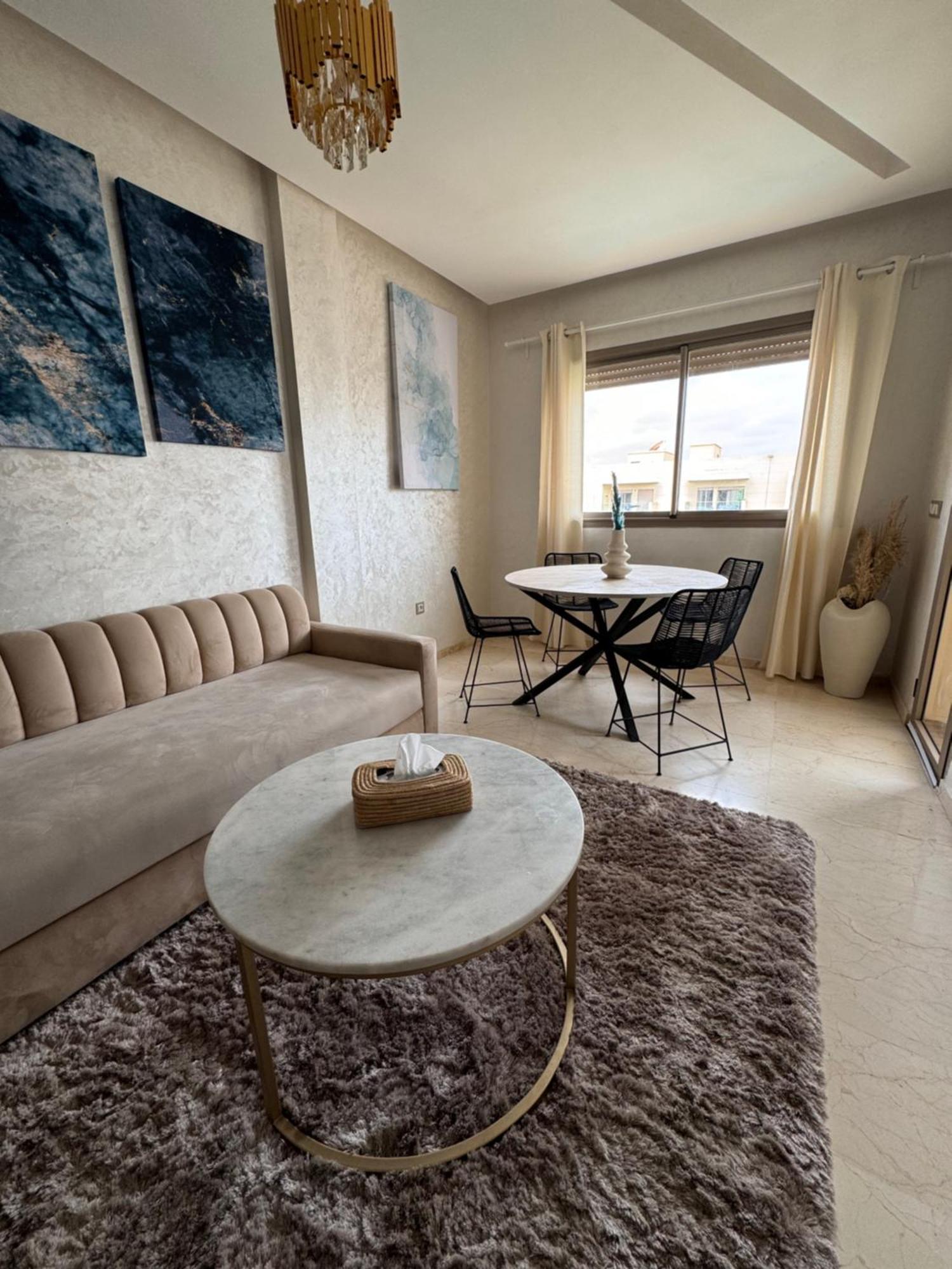 Splendide Appartement En Residence Piscine Marrakesh Exteriör bild